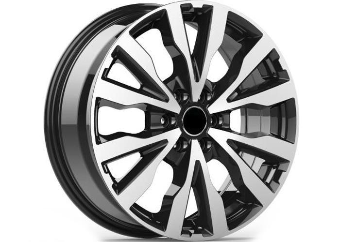 Alloy wheel 18x7,5 polished black
